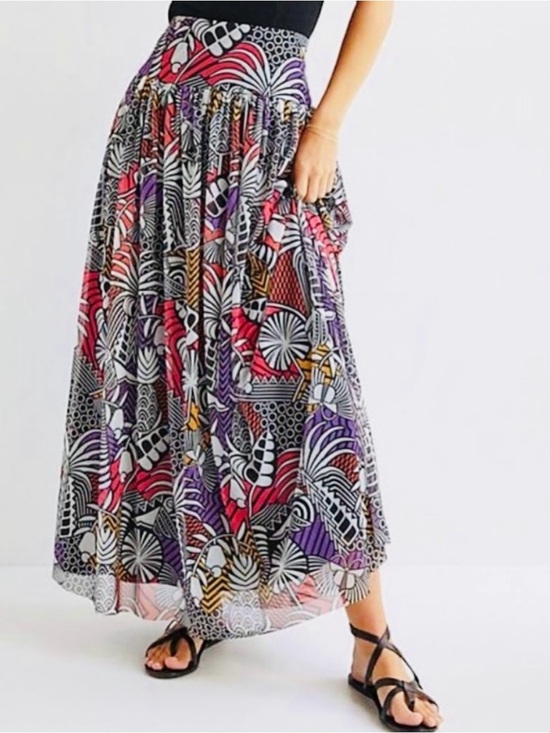 FARM Rio Dresses & Skirts - Farm Rio Anthropologie Tropical Print Maxi Skirt